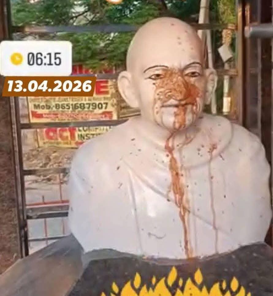 सीवान में तनाव: गांधी और चंदू की मूर्ति के अपमान से भड़का गुस्सा, 24 घंटे में दो बड़ी घटनाएं